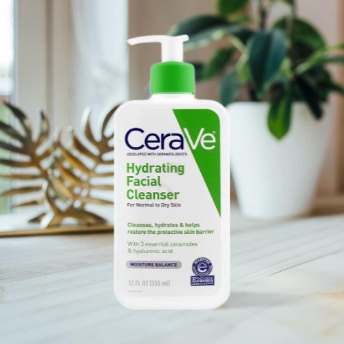 Pack of 2 CeraVe Hydrating Cleanser 236 ml + Niacinamide Serum 30ml Deal | Perfect Deal CeraVe Hydrating Cleanser &amp; Niacinamide Serum